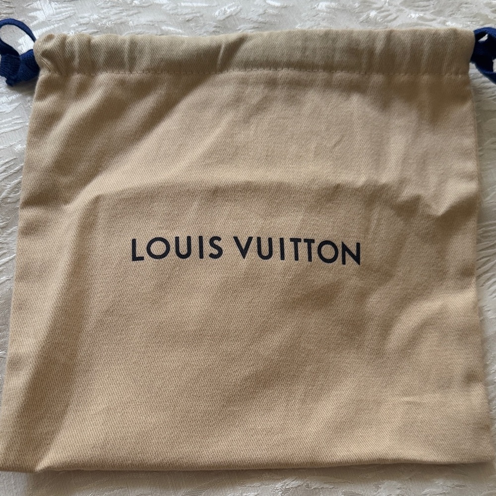 Louis Vuitton Beige Storage Pouch small